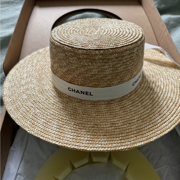 New Lack of Color The Spencer Boater Hat - Sizer S Ribbon Replaced - Picture 6 of 7